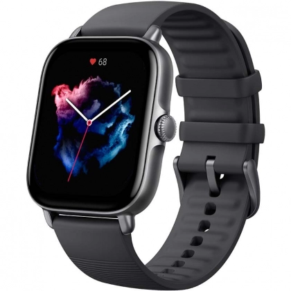 Xiaomi Amazfit GTS 3 (Black, Graphite Black, gold, pink, Ivory White ) smart-soati