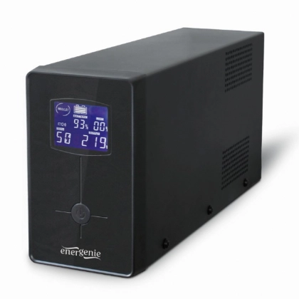 Источник бесперебойного питания UPS Energenie EG-UPS-034 1500VA Black