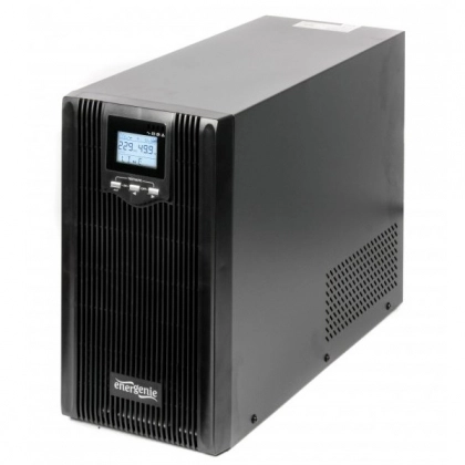 Источник бесперебойного питания UPS Energenie EG-UPS-PS3000-01 3000VA Black