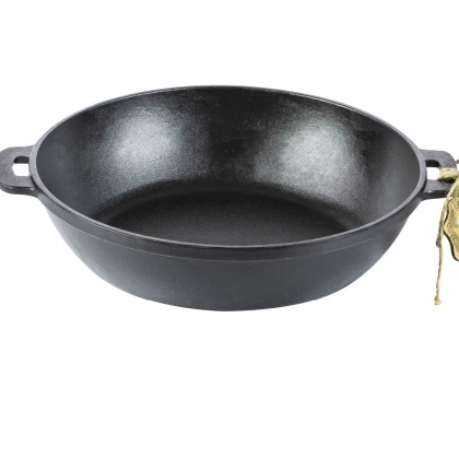 Maysternya T102 chugunli kastryulkasi, 24/6 sm