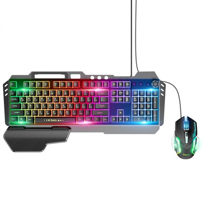 Hoco GM12 Light and shadow (Black) o‘yin klaviatura va sichqonchasi