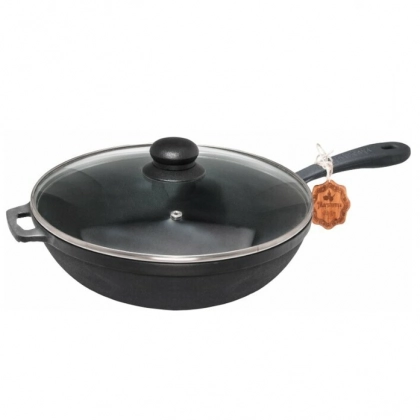 Maysternya T202C3 shisha qopqoqli chugunli tovasi, 24/6 sm