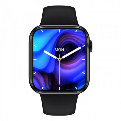 HW56 Plus smart-soati (7gen iWatch) qora
