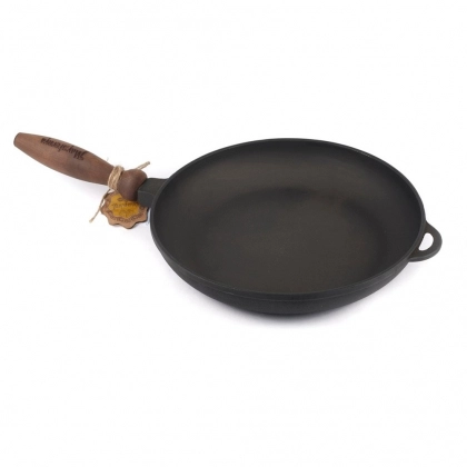 Maysternya T302 yog‘och tutqichli chugun tovasi, 24/4 sm