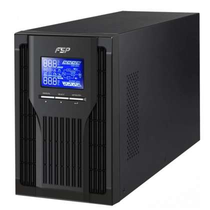 Источник бесперебойного питания с двойным преобразованием UPS FSP Champ 1000VA, Schuko (CH-1101TS)