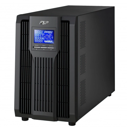 Источник бесперебойного питания с двойным преобразованием UPS FSP Champ 3000VA, Schuko (CH-1103TS)