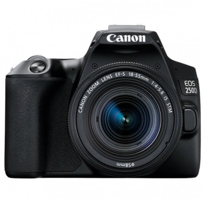 Canon EOS 250D Kit STM 18-55mm Wi-Fi Black fotoapparati