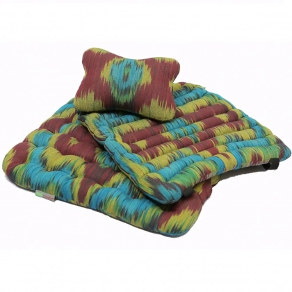 Комплект ортопедических подушек 3в1 P-2-M Green-Brown