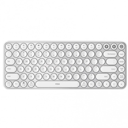 Беспроводная Bluetooth-клавиатура Xiaomi MIIIW 85 Keys White