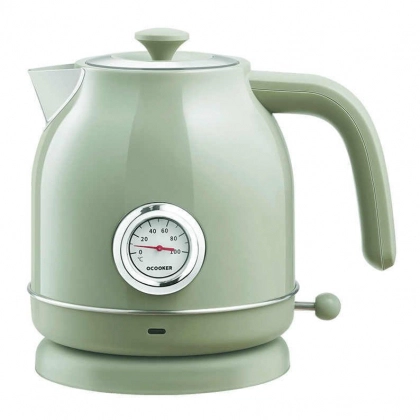 Чайник Xiaomi Qcooker Retro Kettle (с датчиком температуры) Green