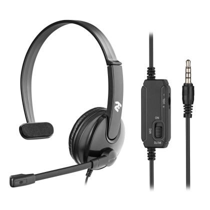 Гарнитура 2E CH12 Mono 3.5 мм (2E-CH12MJ)