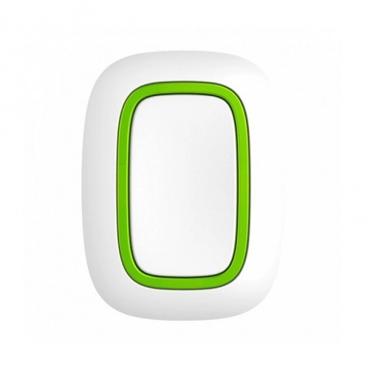 Беспроводная тревожная кнопка с режимом управления Ajax BUTTON WHITE EU
