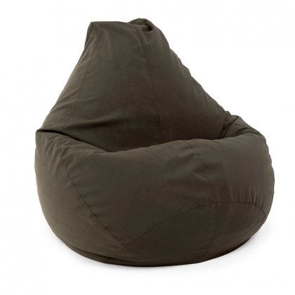 Бескаркасное кресло, груша "Стандарт" (Альфа-омега) Хаки