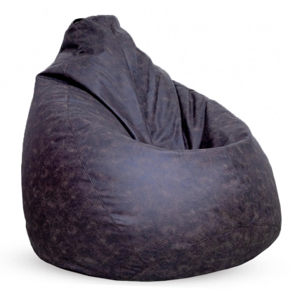 Бескаркасное кресло, груша "Гигант" (Альфа-омега) Коричневый