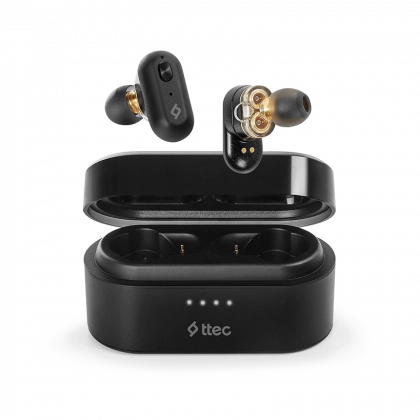 Беспроводные наушники Ttec AirBeat Duo Black