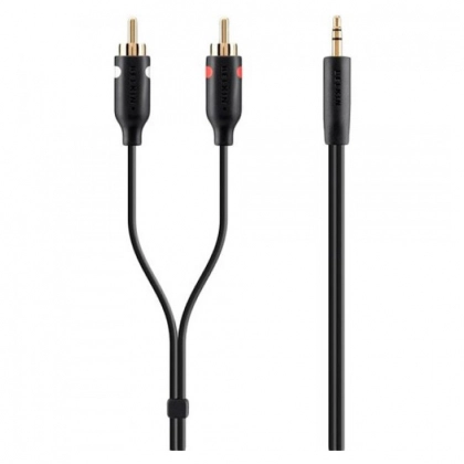 Belkin 2RCA - Jack 3.5 5m Black (F3Y116BT5M) kabeli