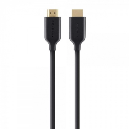 Belkin HDMI (AM/AM) High Speed 5 m Black-Gold (F3Y021bt5M) kabeli