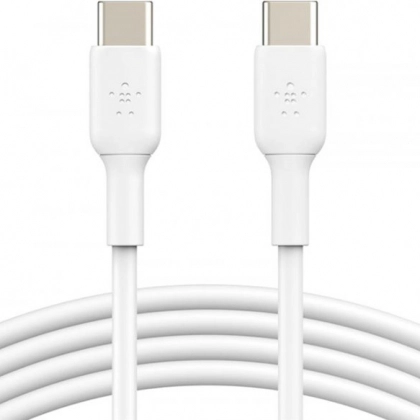 Кабель Belkin USB-С - USB-С PVC 1 м White (CAB003BT1MWH)