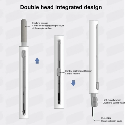 Универсальная щетка 3в1 для чистки гаджетов Cleaning Peb Q5