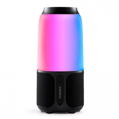 Портативная колонка Xiaomi Velev V03 Colorful Lighting Sound Black)