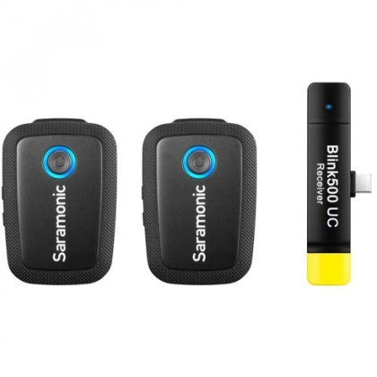 Беспроводная микрофонная система Saramonic Blink500 Pro B6, TX+TX+RXUC, USB-C