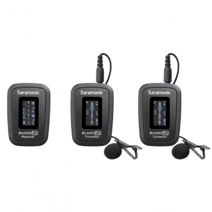 Беспроводная микрофонная система Saramonic Blink500 Pro B2(TX+TX+RX для DSLR