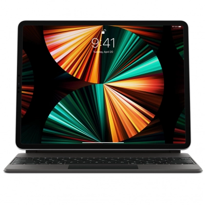 Apple Magic Keyboard dlya iPad Pro 12.9" (2021) (inglizcha harfli) Black klaviaturasi