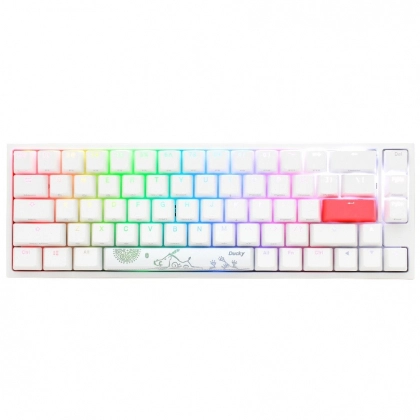 Ducky One 2 SF RGB White (Blue Switch) klaviaturasi