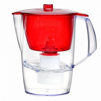 Кувшин-фильтр БАРЬЕР Лайт 3.6 л Красный