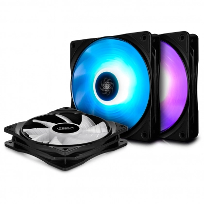 Вентилятор для корпуса DeepCool RF120 3in1 RGB 120mm
