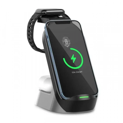 Green Lion 4in1 15W tezkor simsiz quvvatlagichi