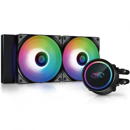 Кулер для процессора Deepcool Gammaxx L240 A-RGB чёрный