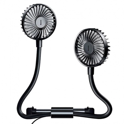 Baseus Blustery car dual fan (Black) avtomobil ventilyatori