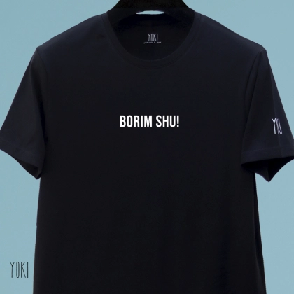 Футболка YOKI "Borim Shu" Black