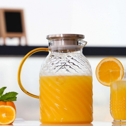 Borosilikat shisha idish 1800 ml Life Smile GP-24