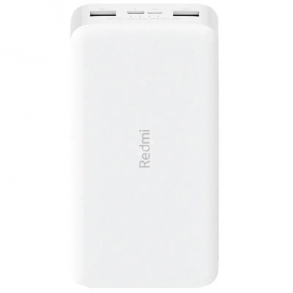 Внешний аккумулятор Xiaomi Redmi Power Bank Fast Charge 20000 mAh White