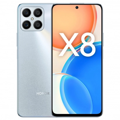 Honor X8 6/128GB Silver Smartfoni