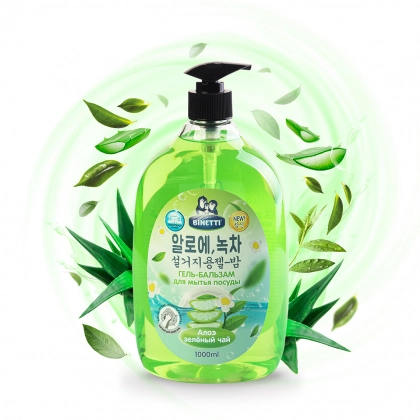 Binetti (Lime, Aloe) 1l idish yuvish gel balzami