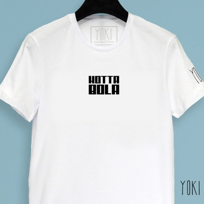 YOKI "KOTTA BOLA" White futbolkasi