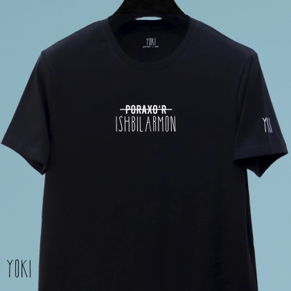 "Poraxo'r Ishbilarmon" Black futbolkasi