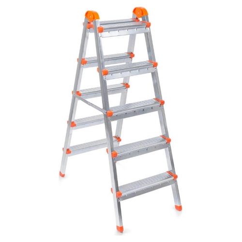 Стремянка стальная двухсторонняя Ярус 5 ступенчатая