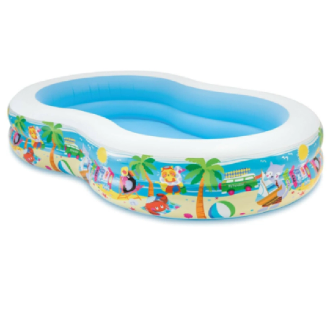 Intex 56490 "Laguna" 3 yoshdan kattalar uchun shishiriladigan basseyni