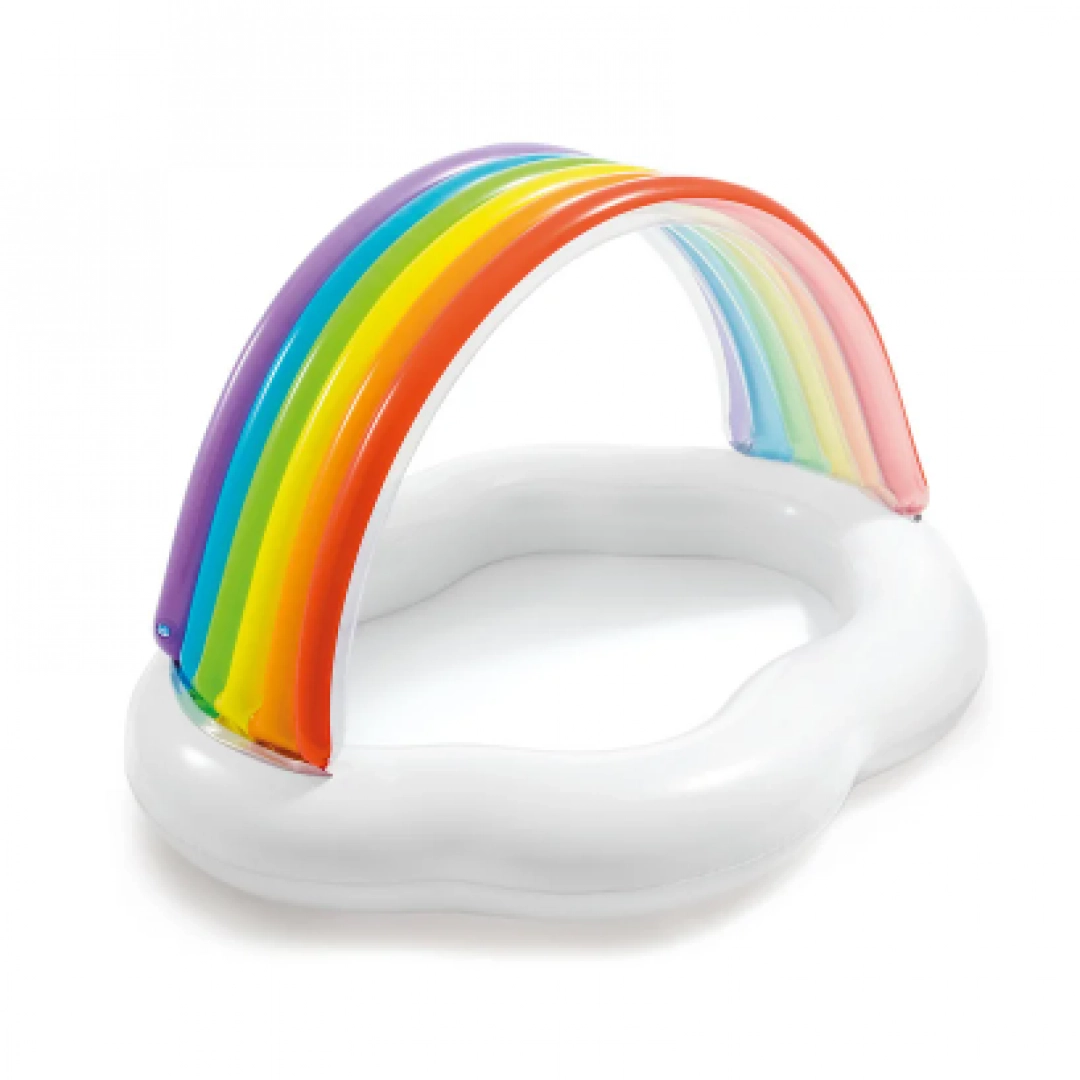 Детский надувной бассейн Intex "Радуга в облаках" 57141