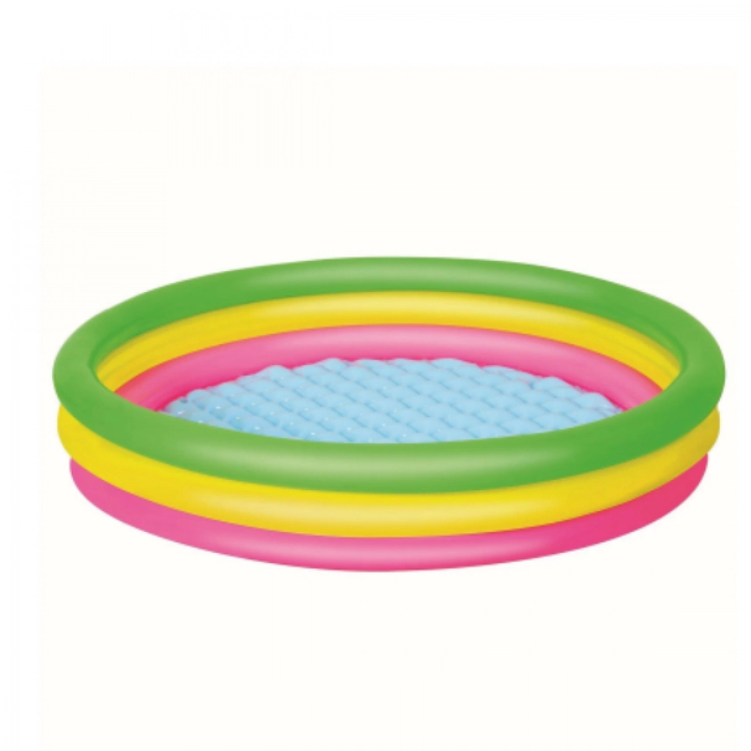 «Yoz», 102x25 sm Bestway 51104 bolalar uchun shishiriladigan basseyni