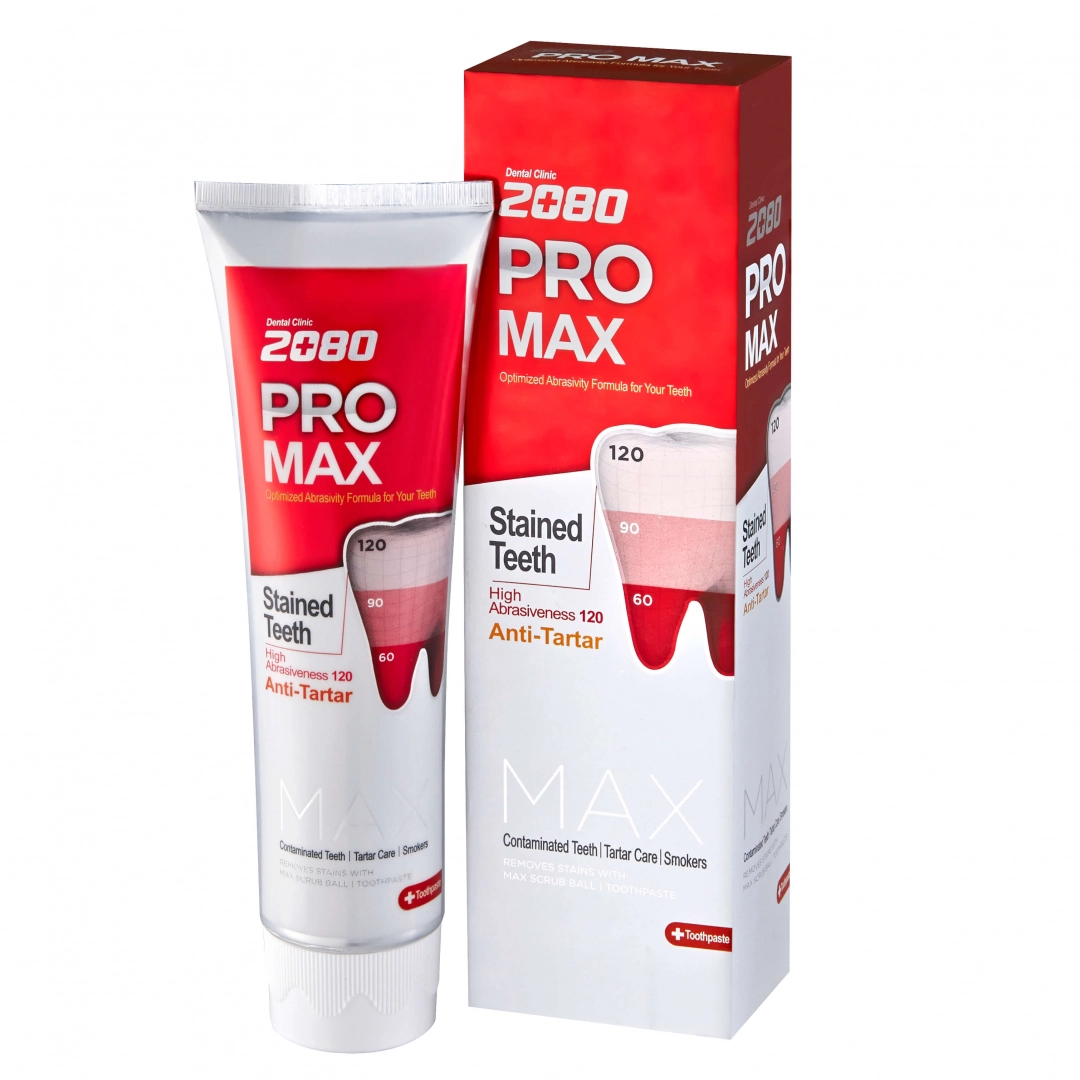 Dental Clinic 2080 Pro Max 125 gr (maksimal himoya) tish pastasi