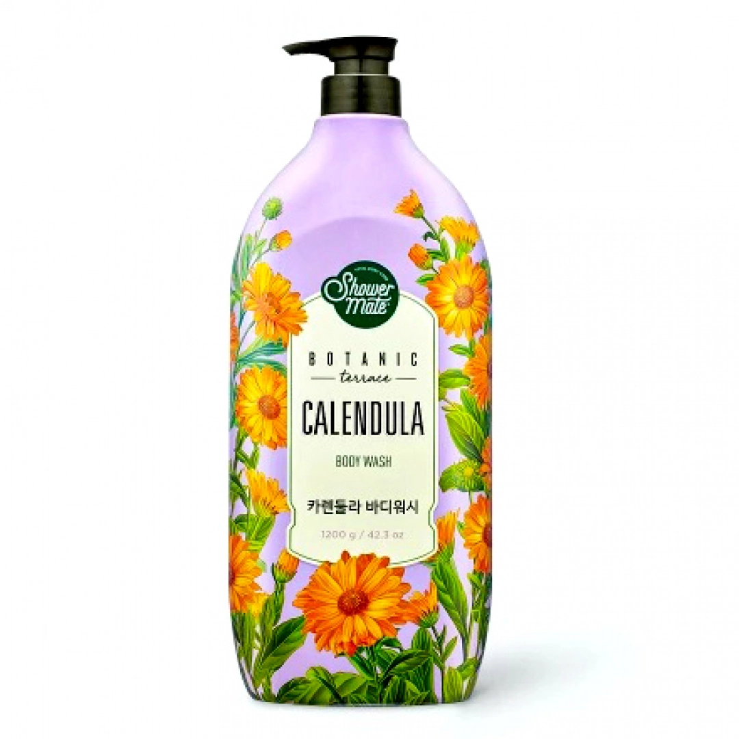 Shower Mate Botanic Terrace Calendula Body Wash 1200g dush geli