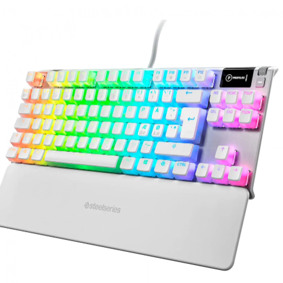 Игровая клавиатура SteelSeries Apex 7 TKL Ghost Red switch