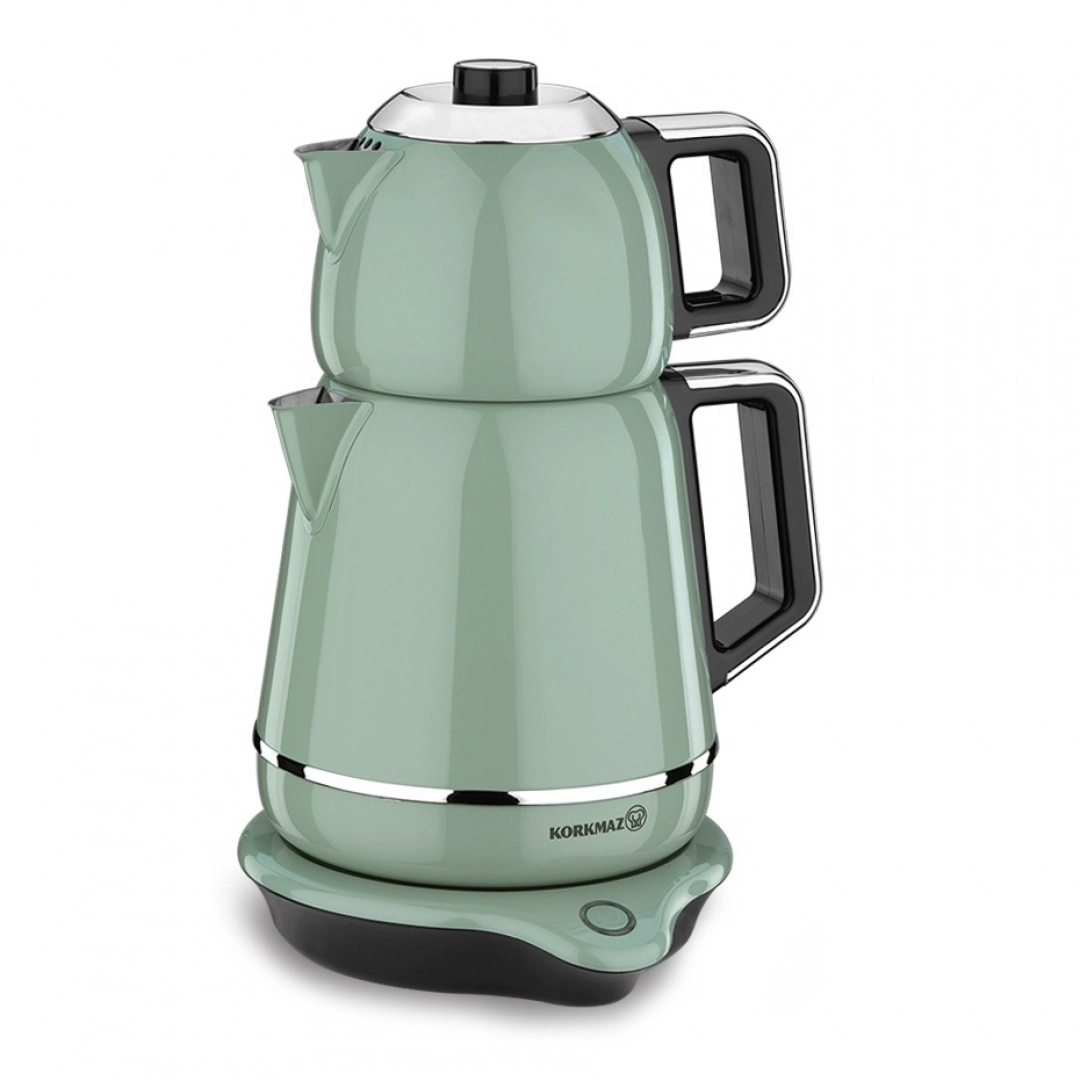 Korkmaz Demiks (A332-01) Elektr choynak + choy to'plami yashil