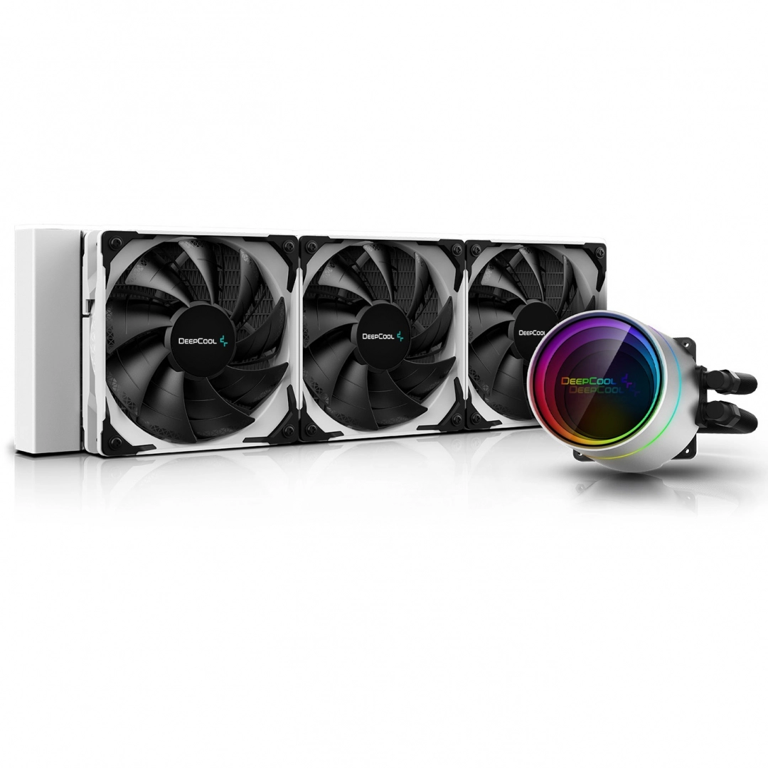 Водяное охлаждение DeepCool Castle 360EX White RGB
