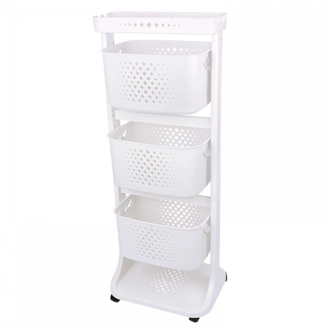 Стеллаж для вещей Kat Kat Basket Organizer No:3 Белый